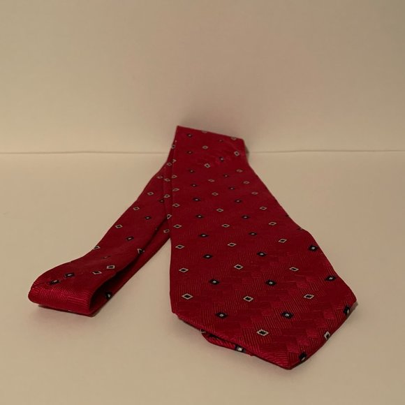 Savile Row Red Men's Neckties - Picture 7 of 7